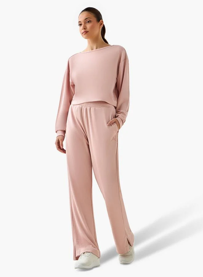 Splash Active  Women Elasticated Waist Track Pants for Women | Best Price UAE